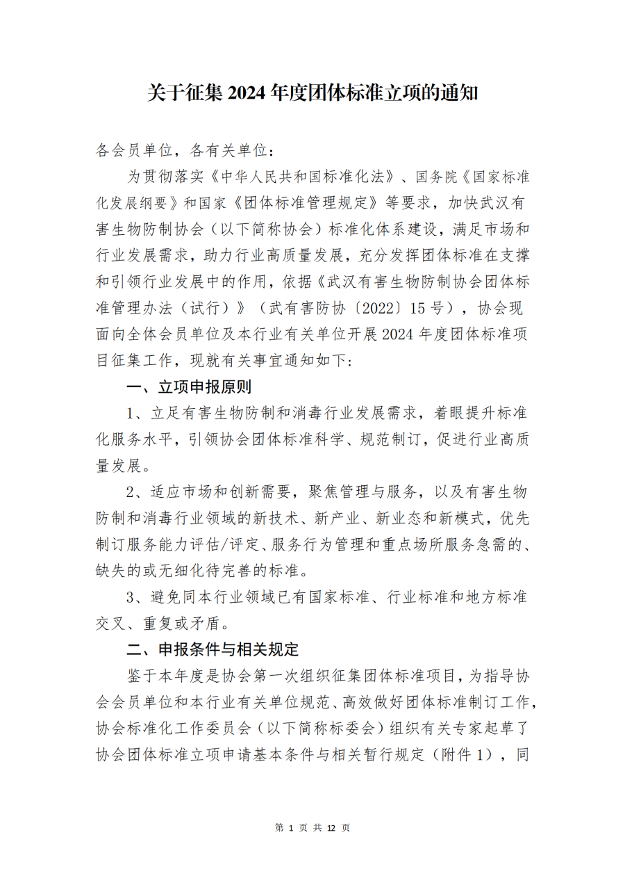 关于征集 2024年度团体标准立项的通知  - 网站_01.png